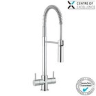 Crosswater Dual Control Cucina Kitchen Mixer with Flexi Spray - CO711DC