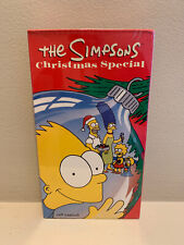 The Simpsons Christmas Special (VHS, 1991) - Brand New
