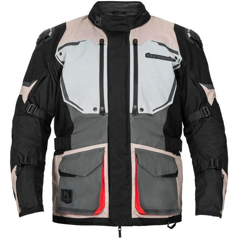 Tourmaster The Trek Mens Jacket Adjustable Fit Thermal Liner Armored S-Tall 4XL - Image 1 of 1