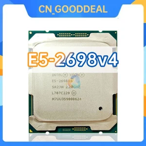 Intel Xeon E5-2698v4 SR2JW 2.2GHz 20Cores 40T 50MB 135W LGA2011-3 CPU Processor - Picture 1 of 1
