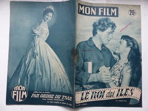 Mon Film 1954 N°423 BURT LANCASTER JOAN RICE COLETTE MARCHAND - Picture 1 of 1