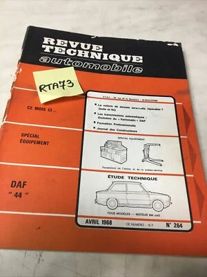 DAF 44 Motore 844cm3 Revisione Tecnica Automobile RTA Edizione 1968 - Immagine 1 di 4