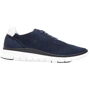 VIONIC Women's Fresh Joey Lace Up Sneakers Nubuck Leather Navy - Picture 1 of 5