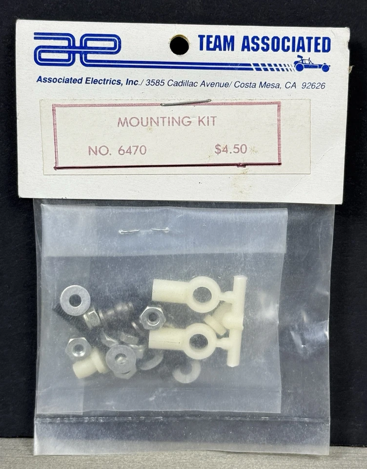 Vintage Team Associated 6470 Shock Mounting Kit RC10 ASC6470 - Image 1 of 1