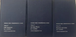 Scofield Bible Correspondence Course Vol 2, 5 & 6 Introduction to the Scriptures - Picture 1 of 4