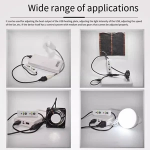 Rallonge interrupteur minuterie USB 60 cm DC 5 volts alimentation minuterie cont - Imagen 1 de 9