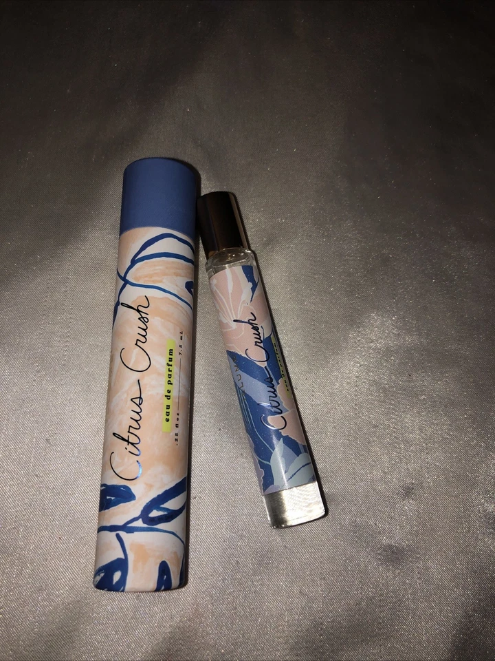 Illume Demi Perfume Citrus Crush Eau De Parfum Rollerball Travel Size 7.5ml