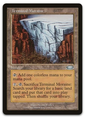 Terminal Moraine #142 (LP) Planeshift PLS Magic MTG - Image 1 of 2