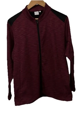 Chaqueta cálida PING para mujer talla 12 rendimiento polar cremallera completa uva sensor-ECR Foto 1 de 4