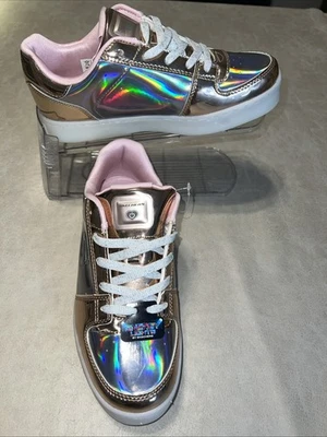 Skechers Women’s Energy Lights Rose Gold Size 7 - Image 1 of 4