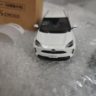 Toyota Yaris Cross Genuine Color Sample Toy Car White Pearl Crystal Shine 1/30 - image 1 of 4