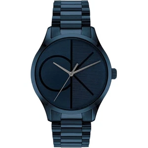 Orologio Uomo CK CALVIN KLEIN ICONIC 25200166 Bracciale Acciaio Blu - Foto 1 di 3