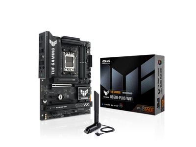 ASUS TUF GAMING B650E-PLUS WIFI AMD B650 ATX motherboard, 12+2+1 80A DrMOS power - Image 1 of 4