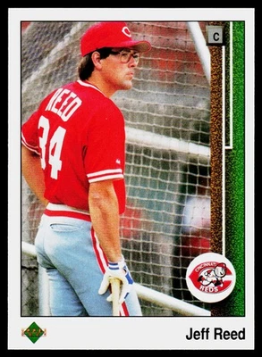 1989 Upper Deck #276 Jeff Reed - Image 1 of 2