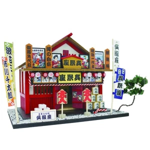 Billy Handmade Dollhouse Kit - Street Strolling Theater "Kurehaza" 8681 - Picture 1 of 4