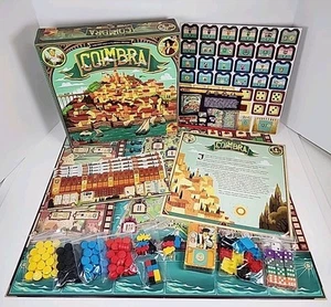 Coimbra Board Game 100% Complete Renaissance Dice Rolling Card Drafting Strategy - Picture 1 of 21