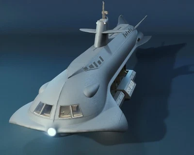 Voyage To The Bottom Of The Sea 1/128 比例海景定制 3D 模型套件 39 号 — 第 1/4 张图片