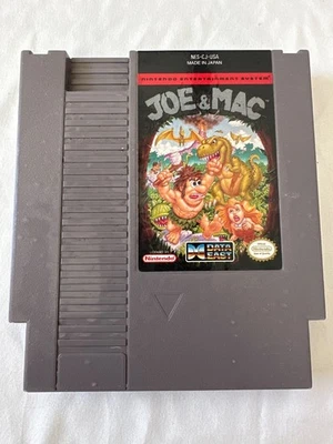 Joe & Mac for Nintendo NES Cart Only very good condition - Image 1 of 3