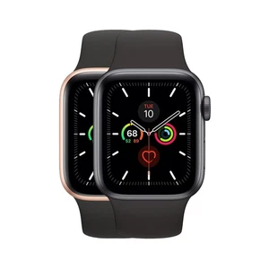 Apple Watch Series 5 - 44mm GPS + Cellular Black Silver Gold - Good Condition - Picture 1 of 18