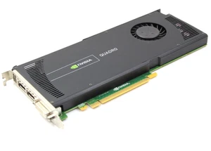 Nvidia Quadro 4000 2GB GDDR5 Professional Graphics Card GPU 1080p Video Render - Picture 1 of 5