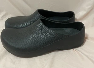 Birkenstock Ges Gesch Mens Size 13 Black Rubber Slip On Clog Shoes From Germany - Picture 1 of 15