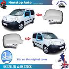 Wing Mirror Covers Caps Chrome Left And Right Side For Renault Kangoo 2008-2013