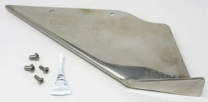 Evinrude Etec MOST 75-90-115-130-AA-AB-AF Lower Unit SKEG Guard Protector SSteel - Picture 1 of 10