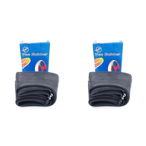 2x TUBO INTERNO GOMMA VEE MISURA 325/350/410-19 POLLICI-125 CC BICI ADATTO FANTIC 125 - Foto 1 di 3