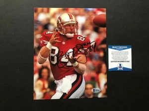 Brent Jones Hot! signed autographed 49ers Montana 8x10 photo Beckett BAS coa - Picture 1 of 1