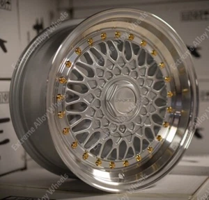 Ruedas de aleación 16" RS para Opel Adam Ascona Astra Corsa Kadett 4x100 plata Gs - Imagen 1 de 14