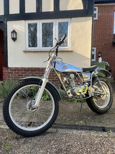 1974/ 75 SAMMY MILLER HONDA TL125 HI-BOY CHROME FRAME ENGINE COMPLETELY REBUILT - Picture 1 of 10