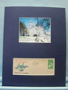 Florida &  State Capitol - Tallahassee & First Day Cover of Florida Everglades - Picture 1 of 2