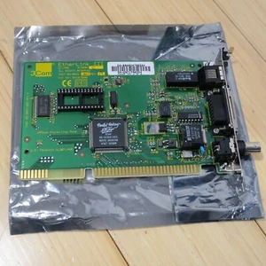 Network Card 3Com Etherlink III 3C509B- ISA DA-15 BNC RJ45 (03) - Picture 1 of 6