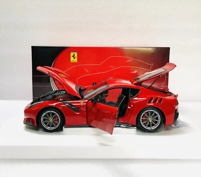 1/18 BBR Ferrari F12 TDF Rosso Corsa 322 Diecast Full Open Version  - Image 1 of 4