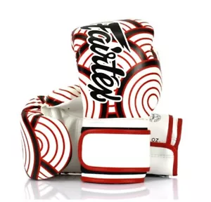 Guantoni da Boxe Fairtex Collezioni d'Arte BGV14WR Wave Sparring MMA K1 Bianco/Rosso - Foto 1 di 6