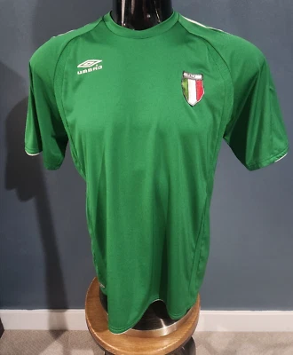 Camiseta de fútbol para hombre Italia Umbro talla grande verde Foto 1 de 4