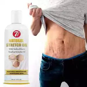 7 Days Stretch Marks Scar Removal Cream Oil After Pregnancy Delivery 100ml - Picture 1 of 12