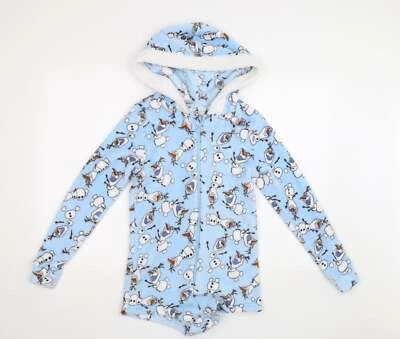 George Womens Blue Polyester Blend Romper One-Piece Size 6 Olaf - Image 1 of 4