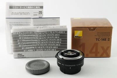[EXCELENTE COMO NUEVO en/Caja] Teleconvertidor Nikon AF-S TC-14E II 1,4x TC14EII de JAPÓN Foto 1 de 4