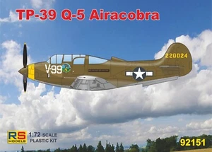 (P-39) TP-39 Q-5 Airacobra Trainer (1/72 model kit, RS 92151) - Picture 1 of 5