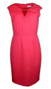 Calvin Klein Cap Sleeve Sheath Dress, Size-10 - Picture 1 of 2