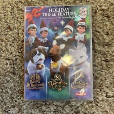 ELF PETS Holiday Triple Feature DVD (Creators of Elf on a Shelf) NEW