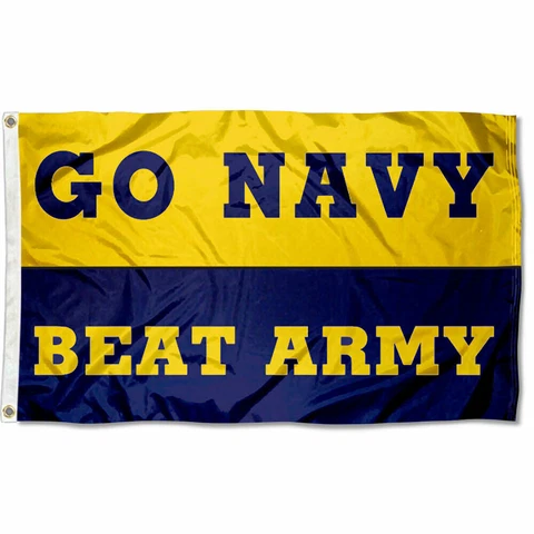 US Navy Shipmen Beat Army Flag 3x5 Banner Cover