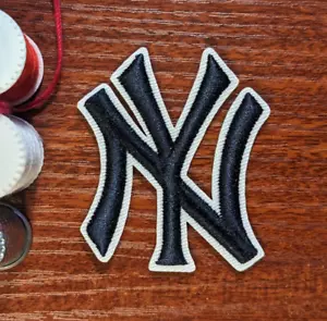 New York Yankees Patch MLB Baseball Bronx Yanks Embroidered Iron On 2.5x2" - Picture 1 of 3