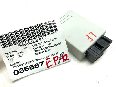 2018-2023 BMW M550i xDRIVE POWER STEERING COLUMN CONTROL MODULE OEM - Image 1 of 4