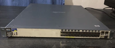HP 2626-PWR with No Brackets HP ProCurve 2626-PWR PoE Switch HP J8164A - Image 1 of 4