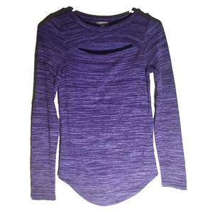 Juicy Couture Long Sleeves Top with Keyhole Neck Cutout - Size Small - WCtp011 - Picture 1 of 4