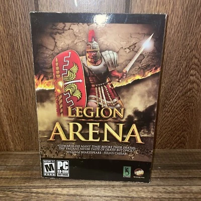 Legion Arena PC 2005 NTSC Medium Box CIB NIB Sealed NEW - Image 1 of 3