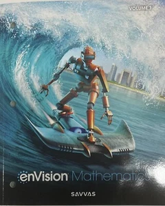 Grade 7 Accelerated Envision Mathematics Student Edition Volume 1 Topics 1-6 - Picture 1 of 1