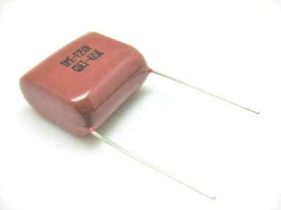 2 piezas - 4,7 uF @ 250 V - (CDE) DME2W4P7K-F - CONDENSADOR DE PELÍCULA DE POLIÉSTER # 120 Foto 1 de 2